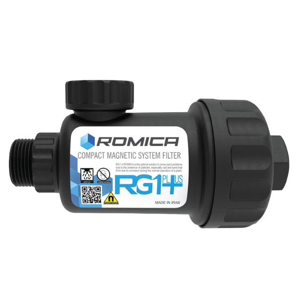فیلتر مغناطیسی مدار گرمایش رومیکا ROMICA مدل RG1